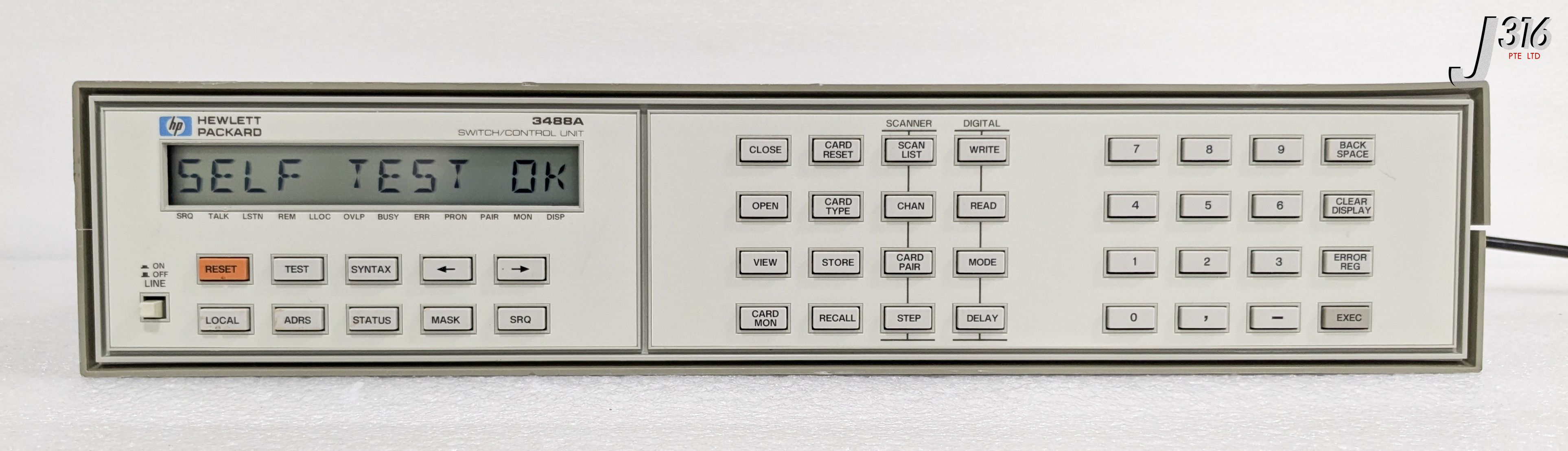 37464 HEWLETT-PACKARD SWITCH/ CONTROL UNIT 3488A | eBay